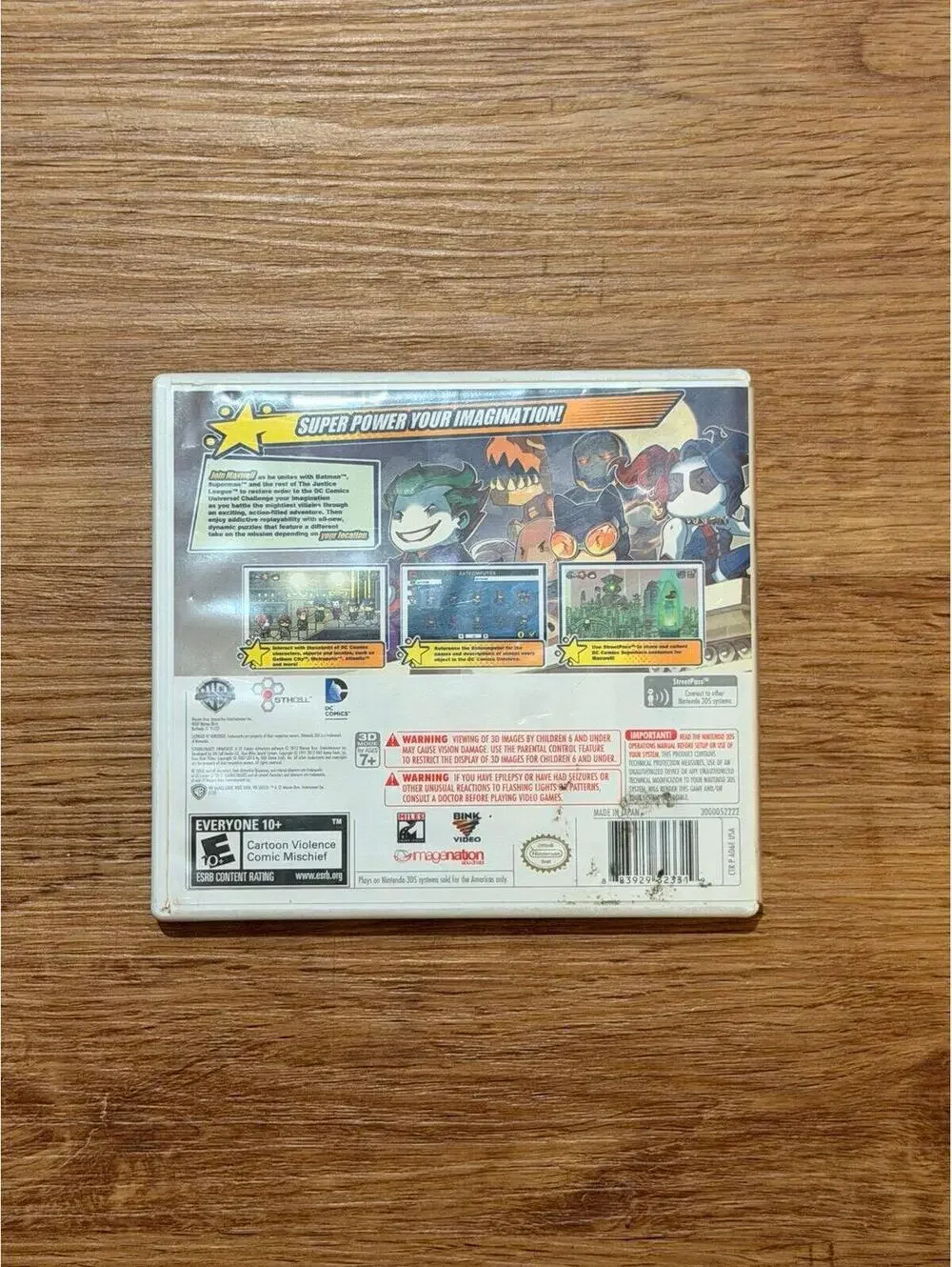 Scribblenauts Unmasked: A DC comics Adventure for Nintendo 3DS